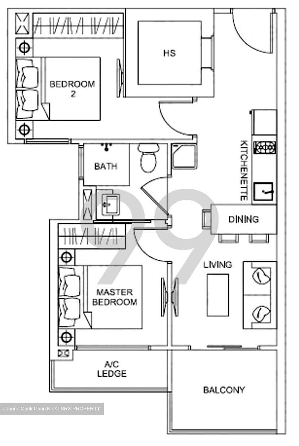 Novena Regency (D11), Apartment #428132421